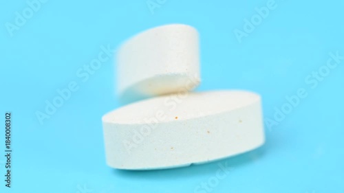 Video of white pills