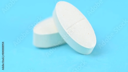 Video of white pills