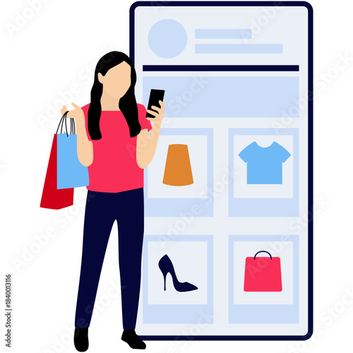 E-Commerce Illustration