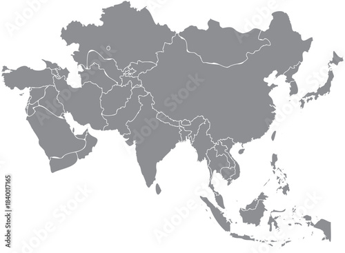 Asia Country Borders