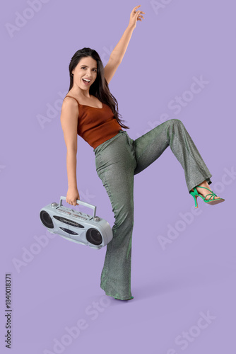 Beautiful young woman with ...