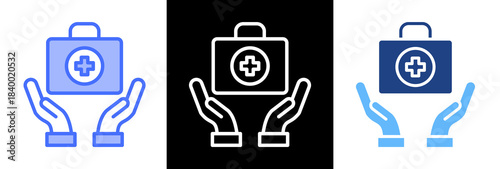 Health Services triplestyle icon