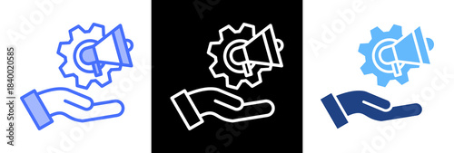 Marketing Service triplestyle icon