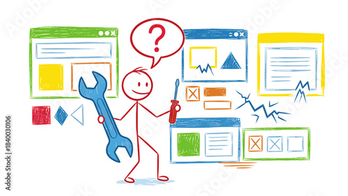 Business people using laptop technology for a success concept shown by a map pointer vector illustration