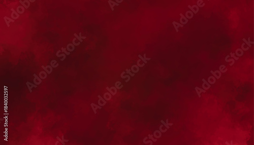Deep Red Cloudy Watercolor Texture