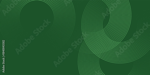 Abstract blue glowing geometric lines on dark blue background arts green blue vector illustration eps10