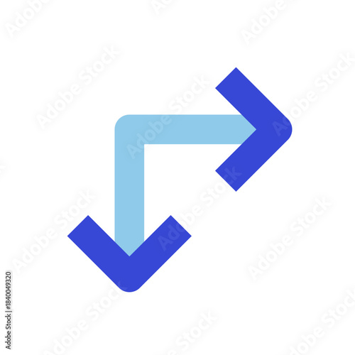 arrow bluetone icon set