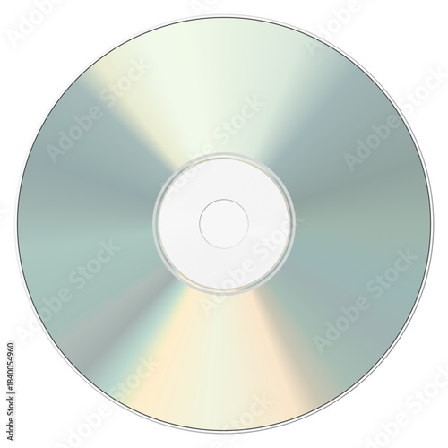 Laser Media Mockup CD