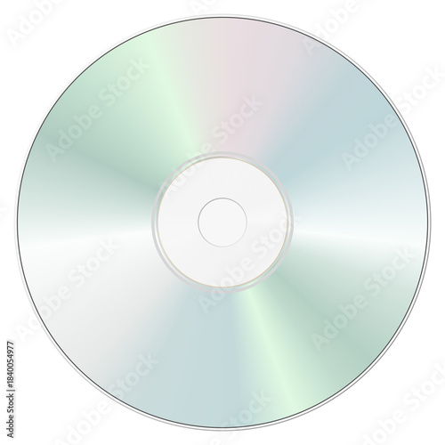 Laser Media Mockup CD
