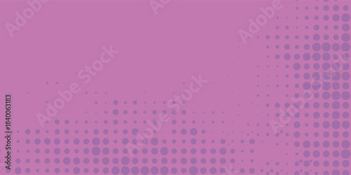 Superhero pop art background magenta and purple color in retro comic book style, fun dotted background. vector illustration eps10