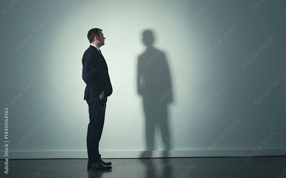 Fototapeta premium Businessman isolated. High quality
