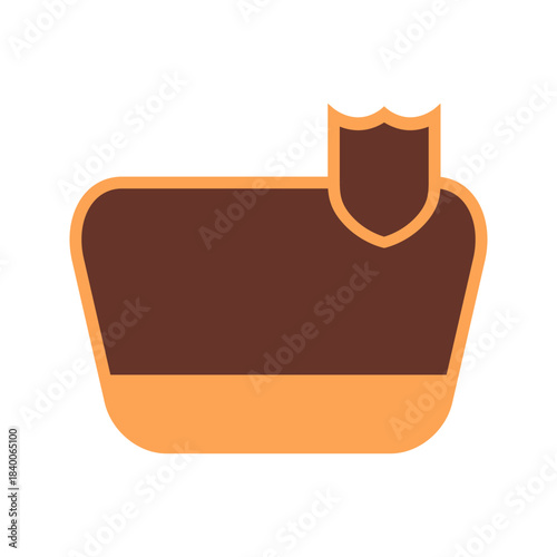 Customizable national park icon vector. National Park Illustration sign. National Park template symbol or logo.