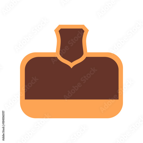 Customizable national park icon vector. National Park Illustration sign. National Park template symbol or logo.