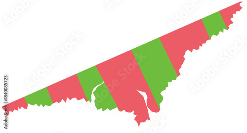 Scrap of Striped Paper