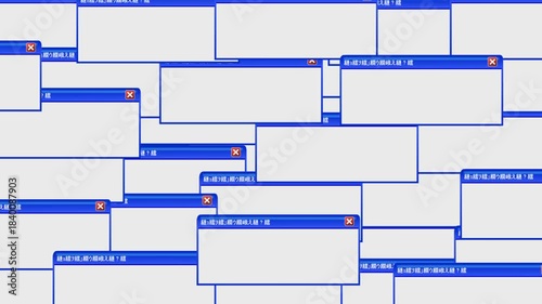 PC　ウインドウ　バグ表示　中央から