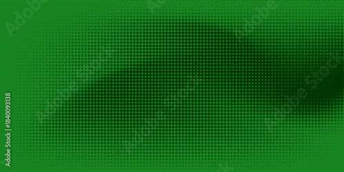 Bright green pop art background in retro comic book style