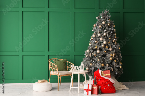 Interior of living room wit...