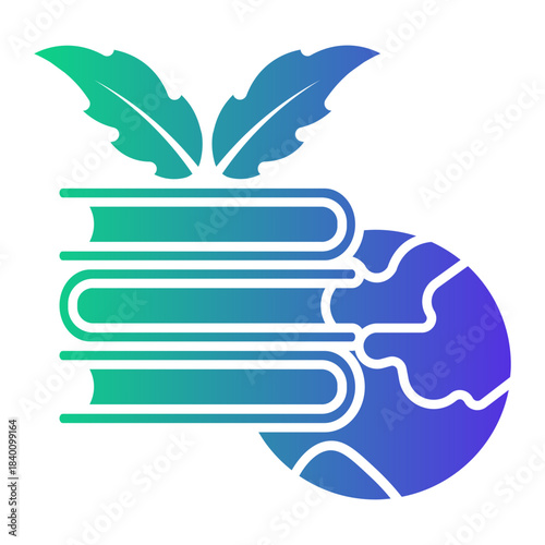 education Gradient icon