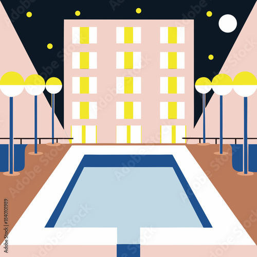 night city landscape