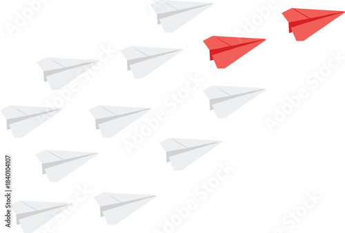 Large vector silhouette set featuring various military aircraft, commercial airplanes, jets, and propeller planes in flight for aviation, travel, and military concepts isolated on white.