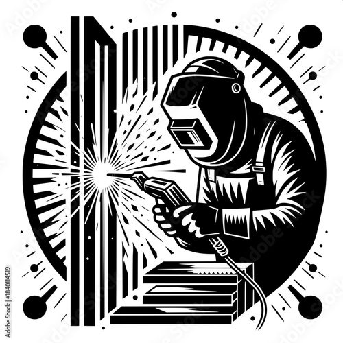 Welding on Steel Frame