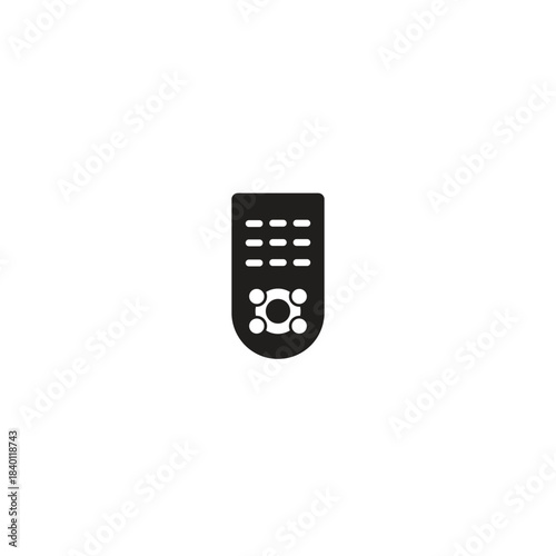 TV remote electronic logo design