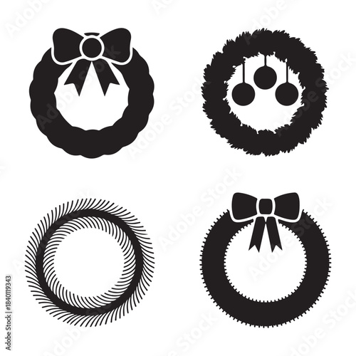 Floral wreath styled with delicate berries and artistic branches