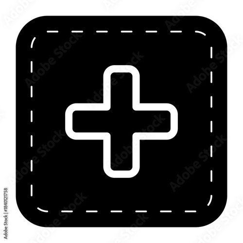 add plus symbol glyph icon
