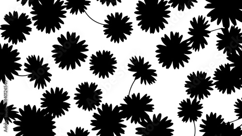 Whimsical floral design with scattered blooms, perfect for invitations, textiles, and branding projects, adding a touch of natural elegance and charm