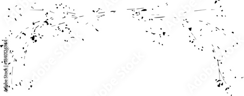 Distressed grunge texture with scattered splatter and scratch effects, perfect for adding raw, edgy character to designs or urban-inspired projects