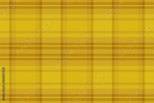 Golden tartan pattern with warm hues, a classic and versatile design. Perfect for textiles, backgrounds, and designs requiring a timeless touch of cozy elegance.