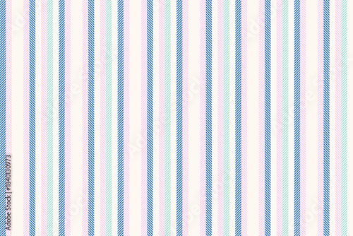 Professional textile fabric texture, stroke stripe vector seamless. Print background lines vertical pattern in sea shell and light colors.