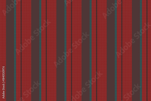 Detailed striped textile pattern. The seamless vertical design in warm tones offers a classic, textured backdrop suitable for fabrics, wallpapers,  graphic design.