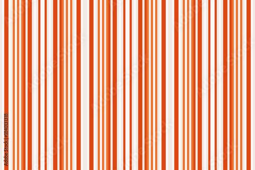 Gother vertical vector textile, ethnic seamless fabric stripe. Theet texture background lines pattern in orange and white colors.