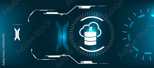 Digital Cloud Data Storage with AI Interface