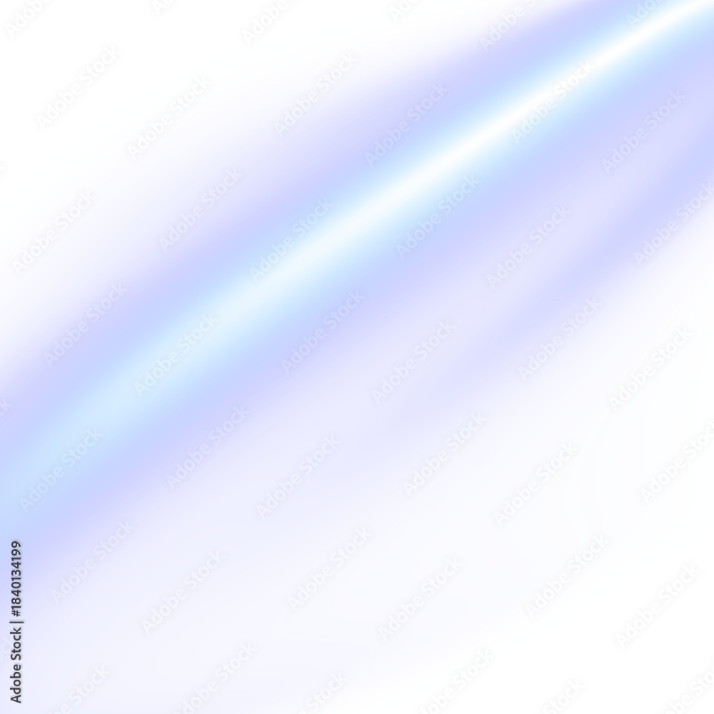 Obraz premium Diagonal Blue Light Beam on Transparent Background