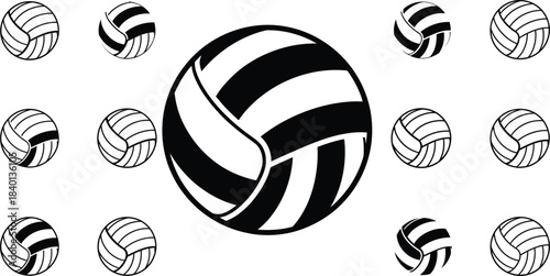 black and white easter eggs