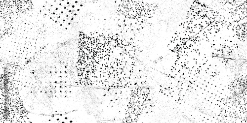 Distressed, scratched grungy endless pattern . seamless pattern texture. Grange shapes .Grunge film scratchy texture . Vector grainy retro noise texture .Screen print endless pattern texture. Print