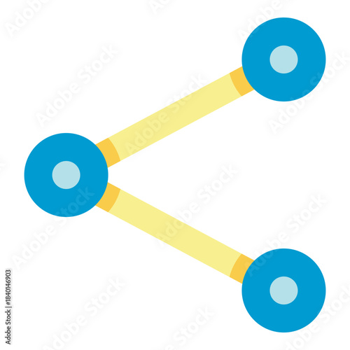 share link flat icon