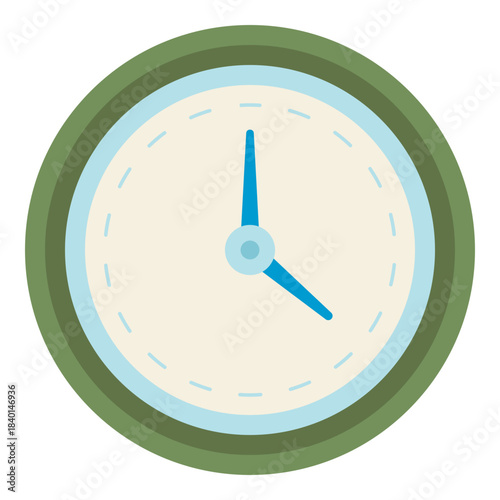 time clock flat icon