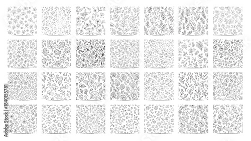 Abstract pattern of tiny black dots on