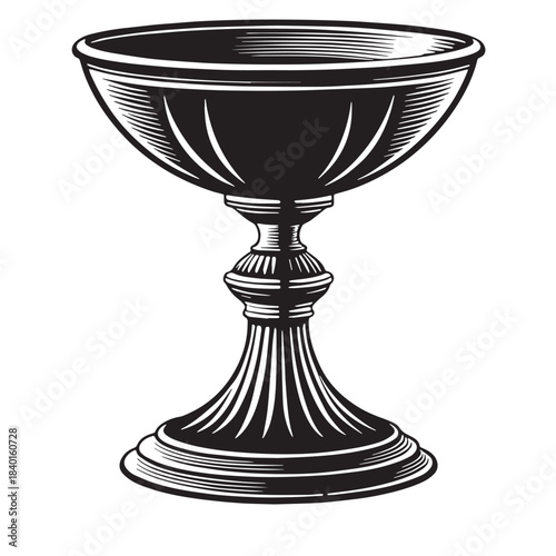 Black Burger Silhouette Vector, High Quality Illustration on White Background