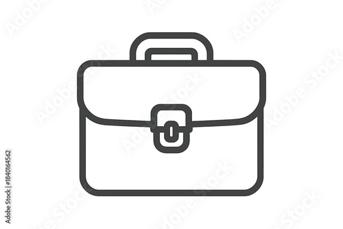 Professional business briefcase representing corporate work and financial success