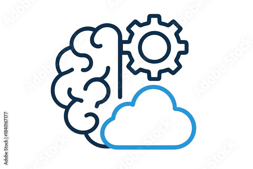 Artificial intelligence processing data in the cloud using a mechanical gear system