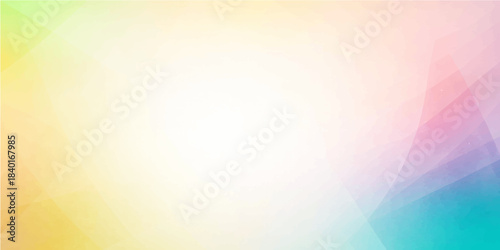 Abstract colorful background with bokeh, featuring a rainbow gradient pattern, light, and blurred shape texture