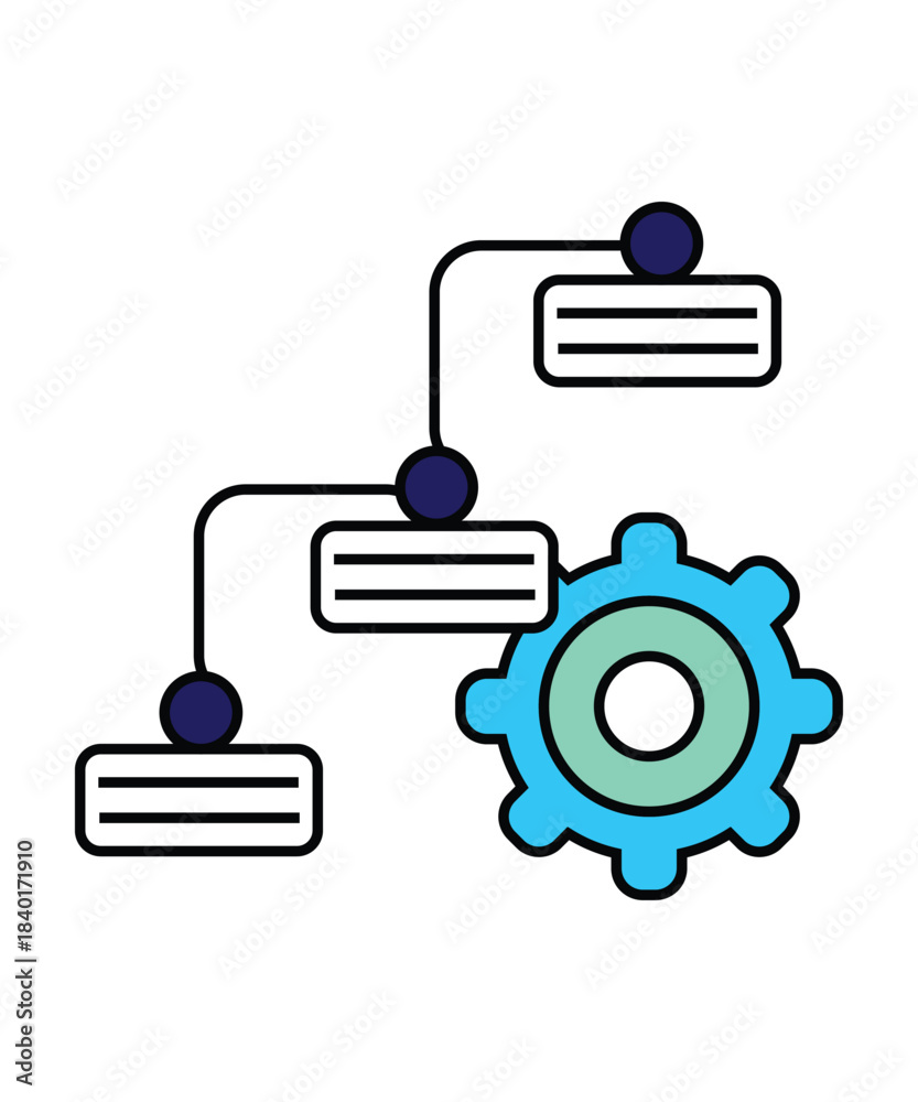 Fototapeta premium Diagram Free Icon