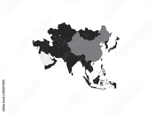 Map Of Asia 