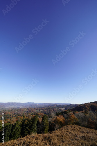 奈良 若草山頂から見た風景