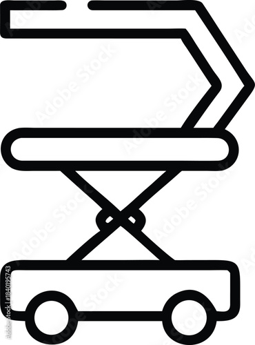 Furniture Lift Moving Icon