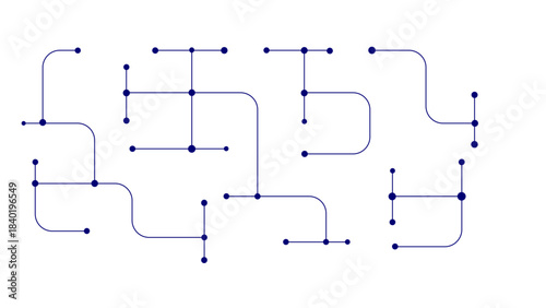 Vector banner designcircuit board electronics digital technology